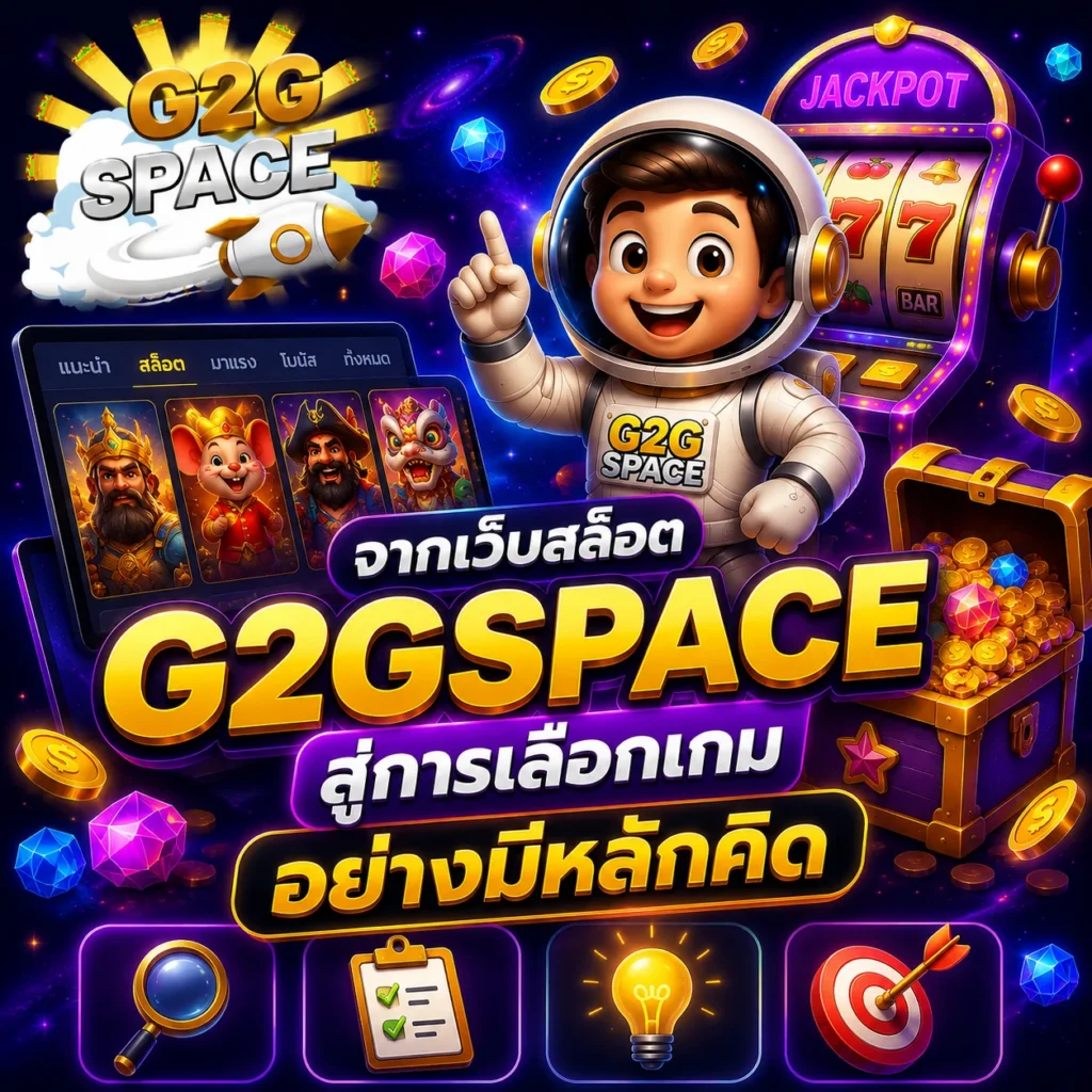 จากเว็บสล็อต g2gspace